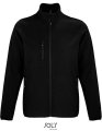 Heren Softshell Jas Sols 03827 Zwart